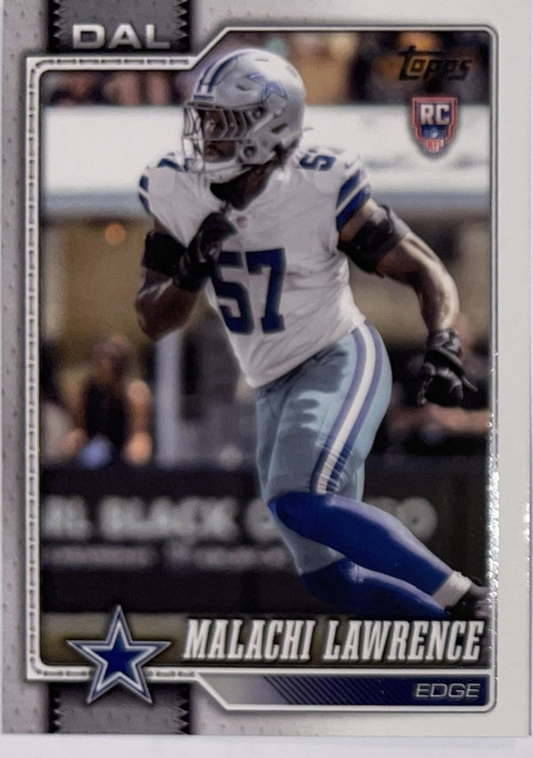 2026 Topps Football #352 Malachi Lawrence RC – Near Mint – voorkant