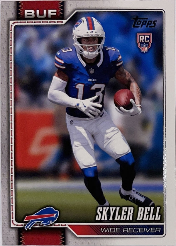 2026 Topps Football #327 Skyler Bell RC – Near Mint – voorkant