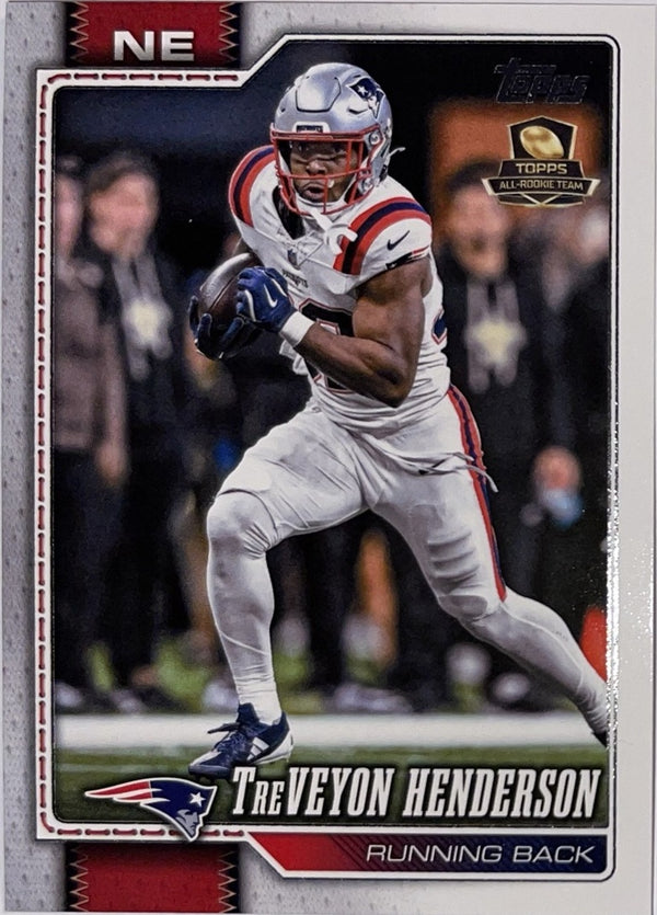 2026 Topps Football #135 TreVeyon Henderson – Near Mint – voorkant