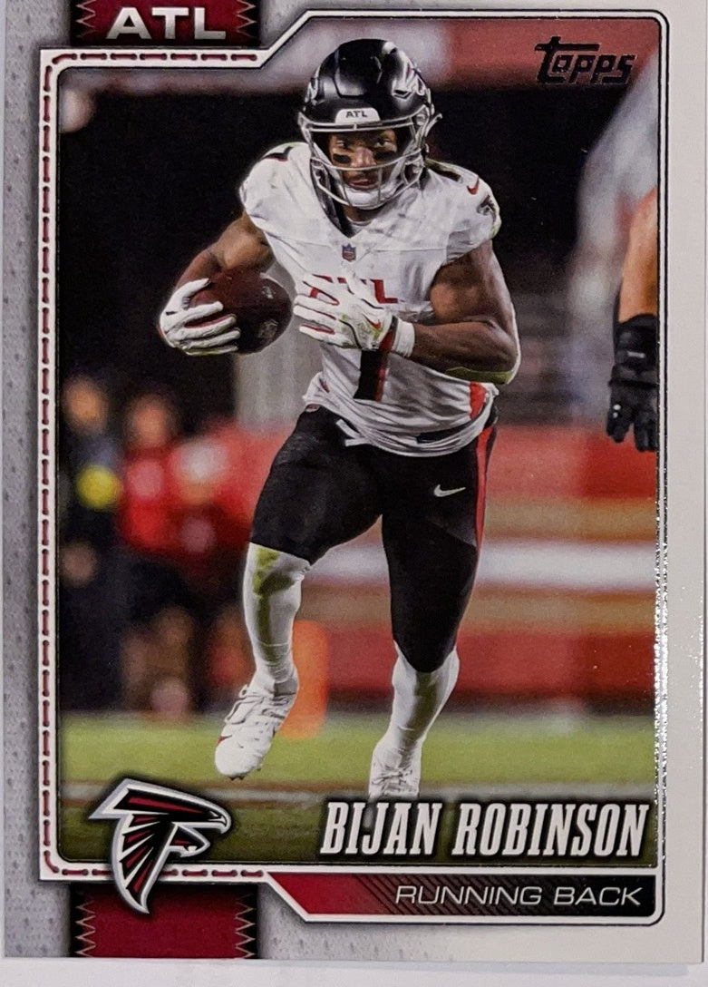 2026 Topps Football #12 Bijan Robinson – Near Mint – voorkant