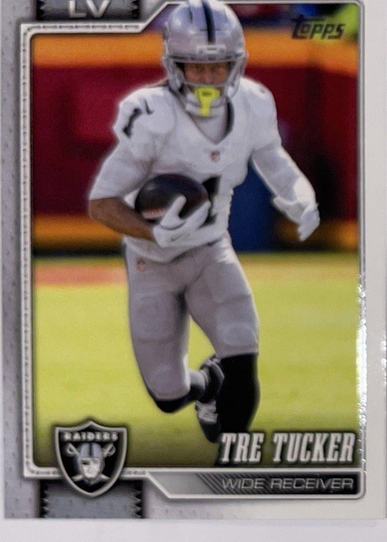 2026 Topps Football #236 Tre Tucker – Near Mint – voorkant