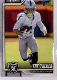 2026 Topps Football #236 Tre Tucker – Near Mint – voorkant