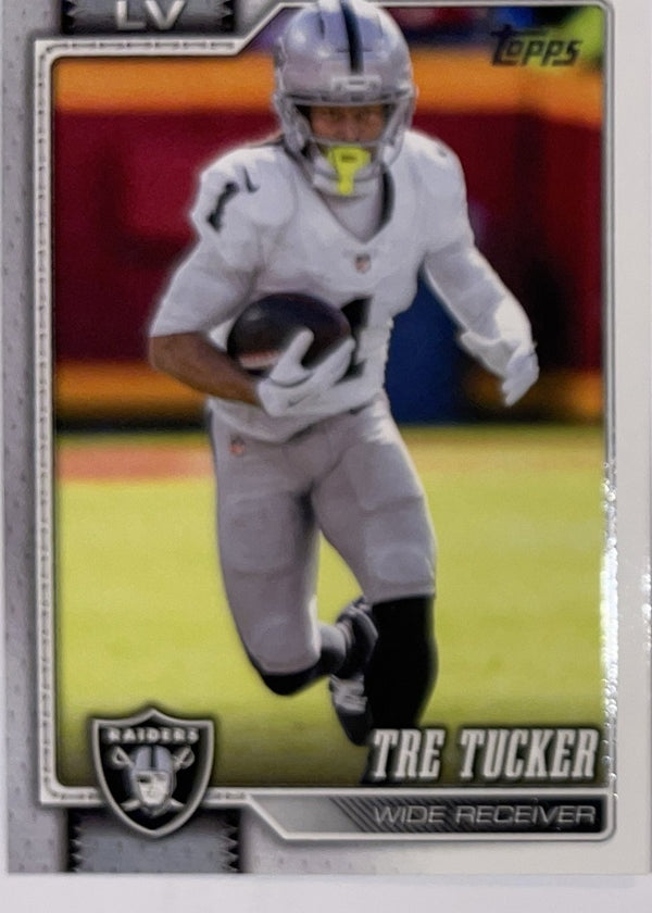 2026 Topps Football #236 Tre Tucker – Near Mint – voorkant