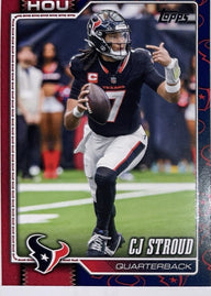 2026 Topps Football #80 CJ Stroud – voorkant | Lichcards