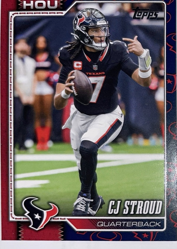 2026 Topps Football #80 CJ Stroud – Near Mint – voorkant