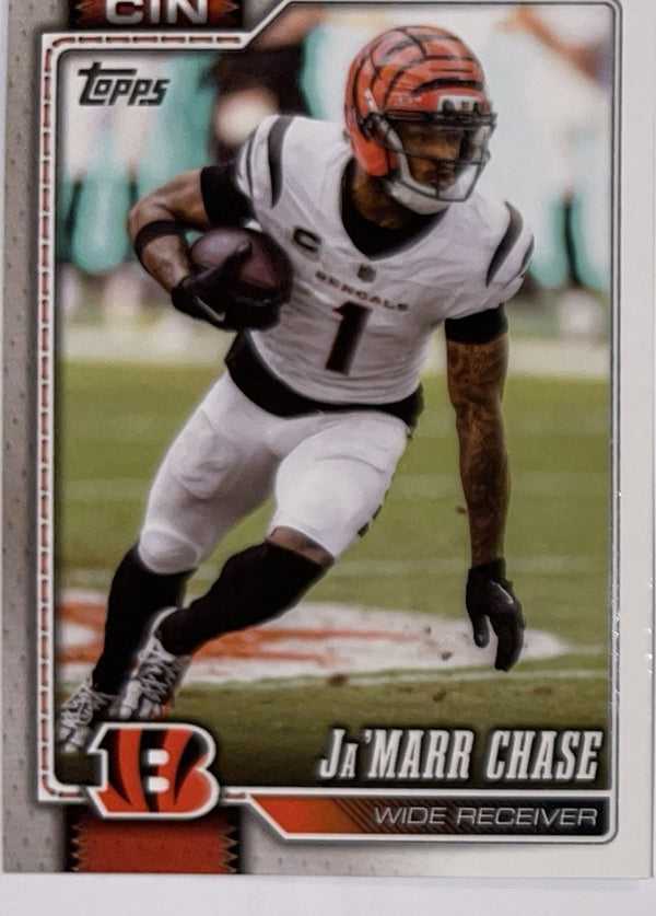 2026 Topps Football #43 Ja'Marr Chase – Near Mint – voorkant