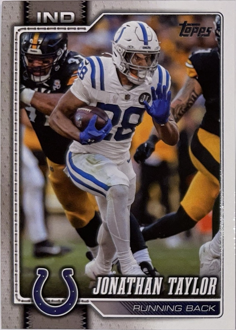 2026 Topps Football #86 Jonathan Taylor – Near Mint – voorkant