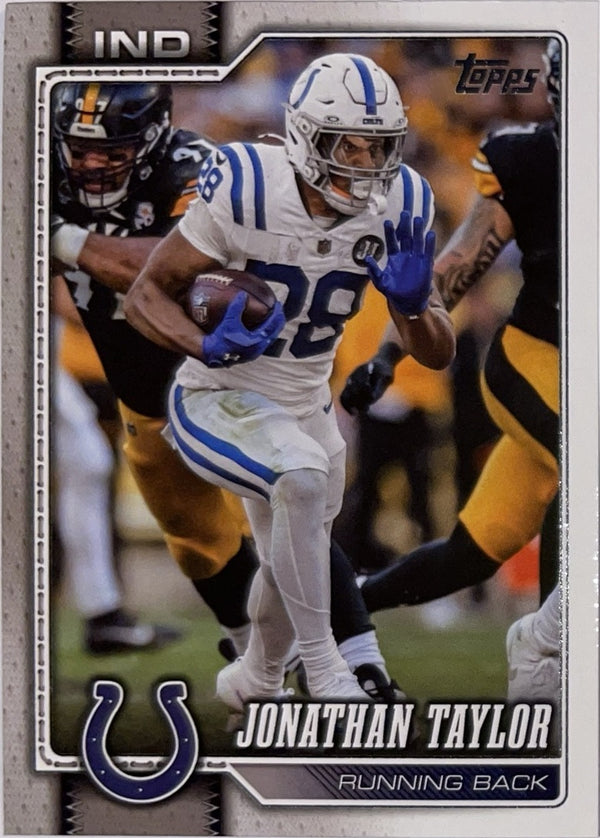 2026 Topps Football #86 Jonathan Taylor – Near Mint – voorkant