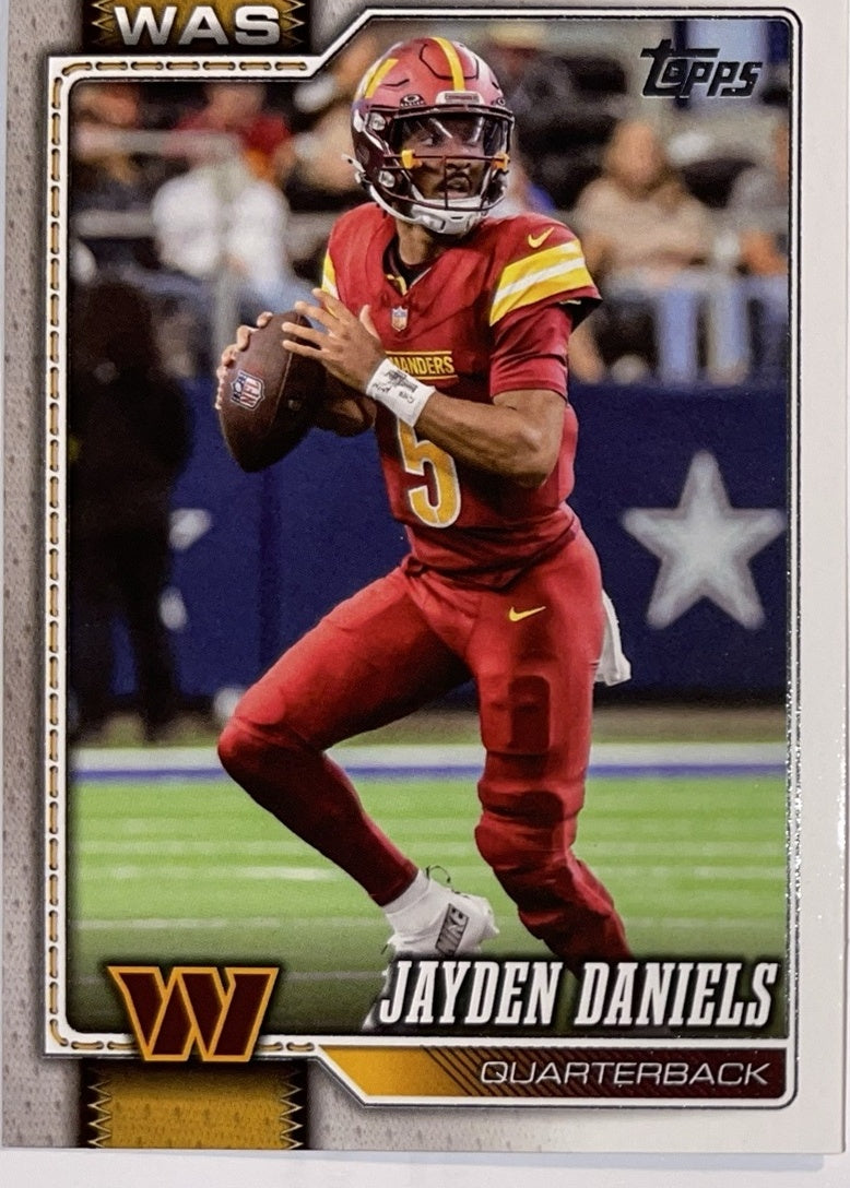 2026 Topps Football #196 Jayden Daniels – Near Mint – voorkant