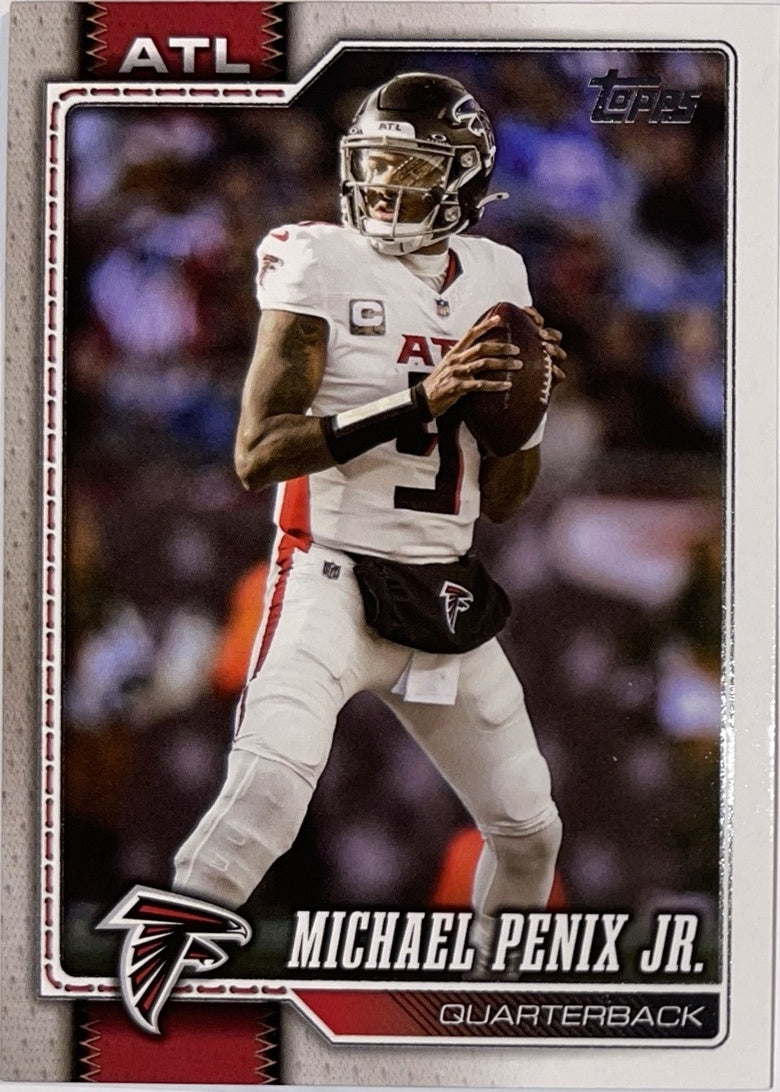 2026 Topps Football #8 Michael Penix Jr. – Near Mint – voorkant