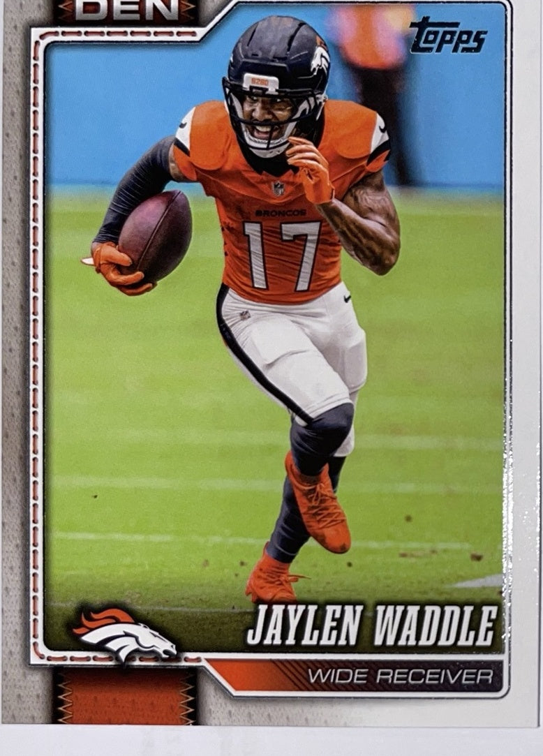 2026 Topps Football #125 Jaylen Waddle – Near Mint – voorkant