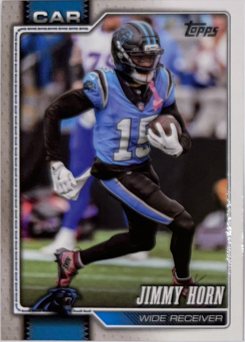 2026 Topps Football #31 Jimmy Horn Jr. – Near Mint – voorkant