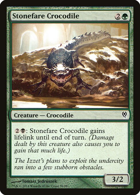 Stonefare Crocodile – Duel Decks: Jace vs. Vraska (DDM-56) Magic: The Gathering card