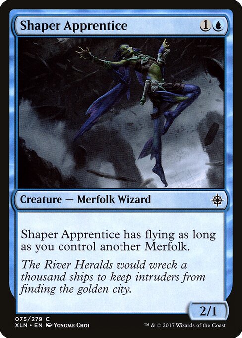 Shaper Apprentice – Ixalan (XLN-75) Magic: The Gathering card