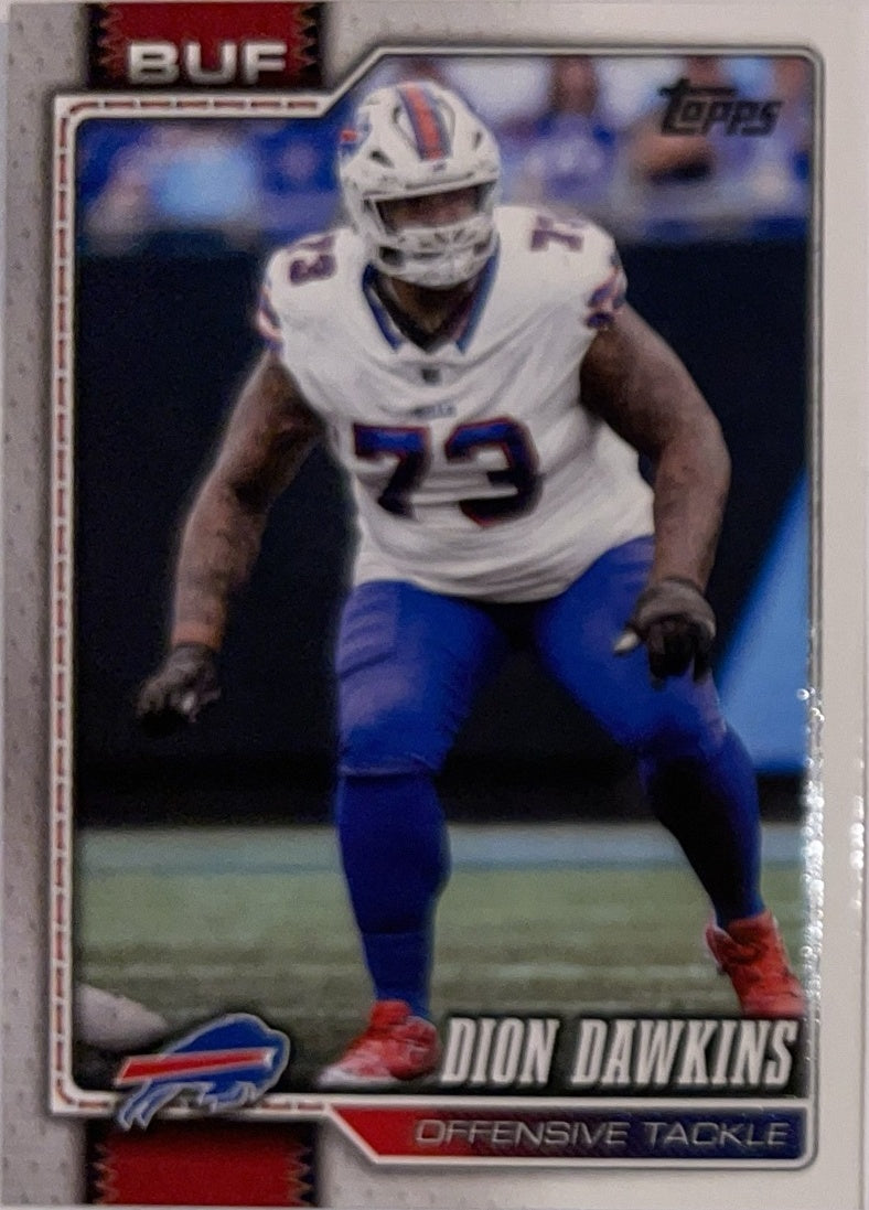 2026 Topps Football #23 Dion Dawkins – Near Mint – voorkant