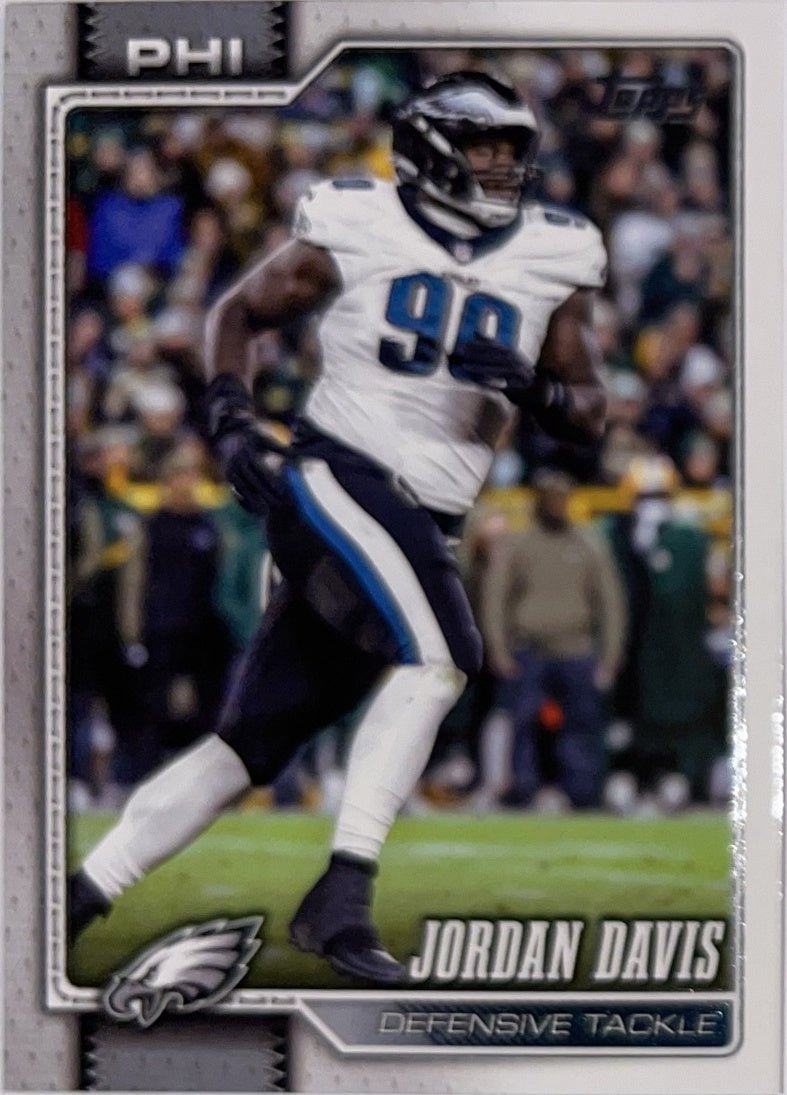2026 Topps Football #168 Jordan Davis – Near Mint – voorkant