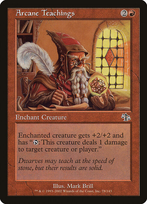 Arcane Teachings – Judgment (JUD-78) Magic: The Gathering card Image principale du produit