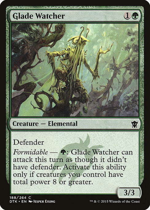 Glade Watcher – Dragons of Tarkir (DTK-188) Magic: The Gathering card