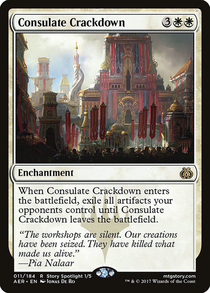 Consulate Crackdown - Aether Revolt (Rare) [AER-11] Hoofdafbeelding