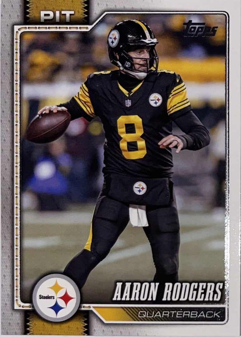 2026 Topps Football #173 Aaron Rodgers – Near Mint – voorkant
