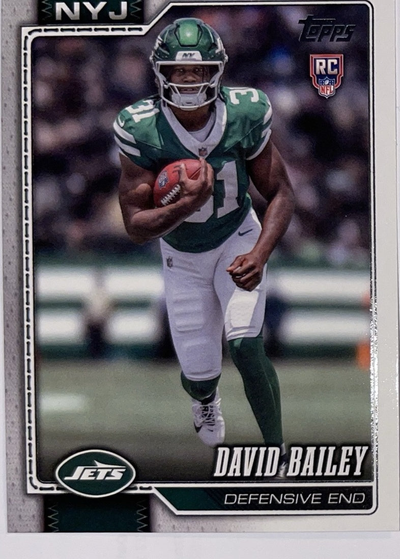 2026 Topps Football #343 David Bailey RC – Near Mint – voorkant