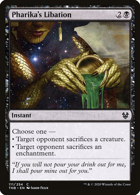 Pharika's Libation – Theros Beyond Death (THB-111) Magic: The Gathering card