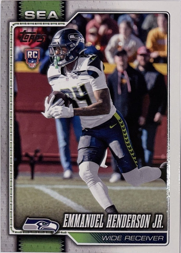 2026 Topps Football #392 Emmanuel Henderson Jr. RC – Near Mint – voorkant