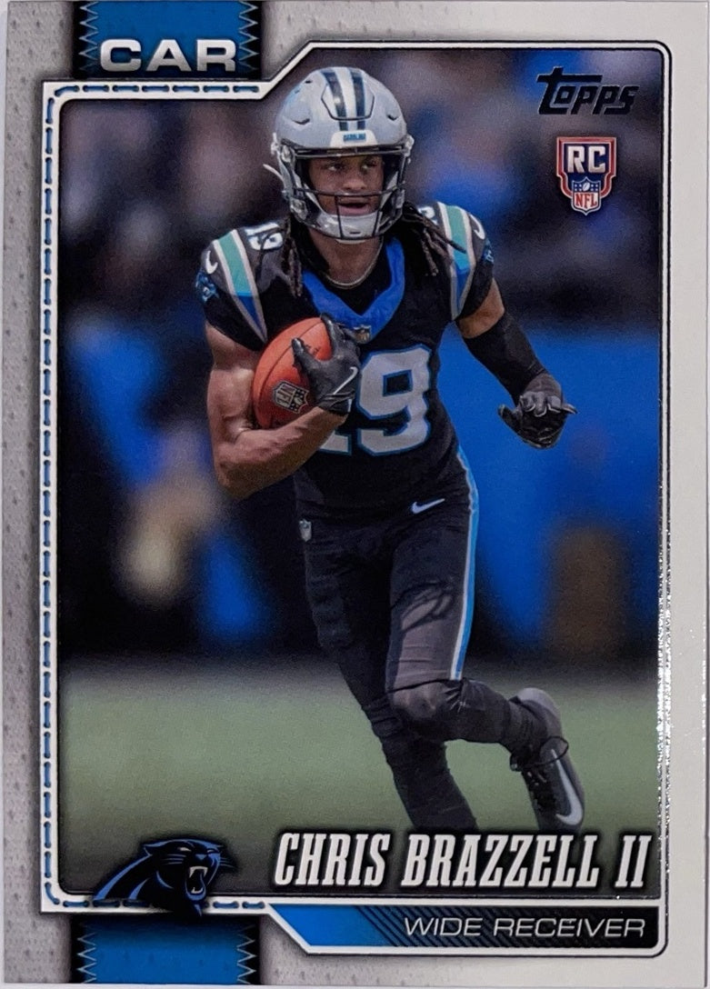 2026 Topps Football #326 Chris Brazzell II RC – Near Mint – voorkant