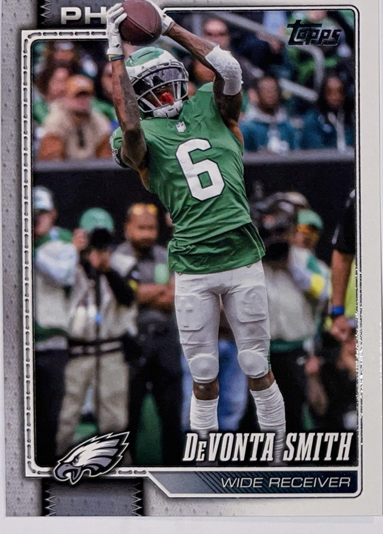 2026 Topps Football #165 DeVonta Smith – Near Mint – voorkant