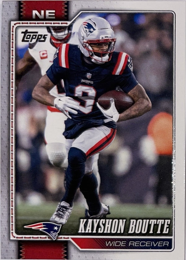 2026 Topps Football #242 Kayshon Boutte – Near Mint – voorkant