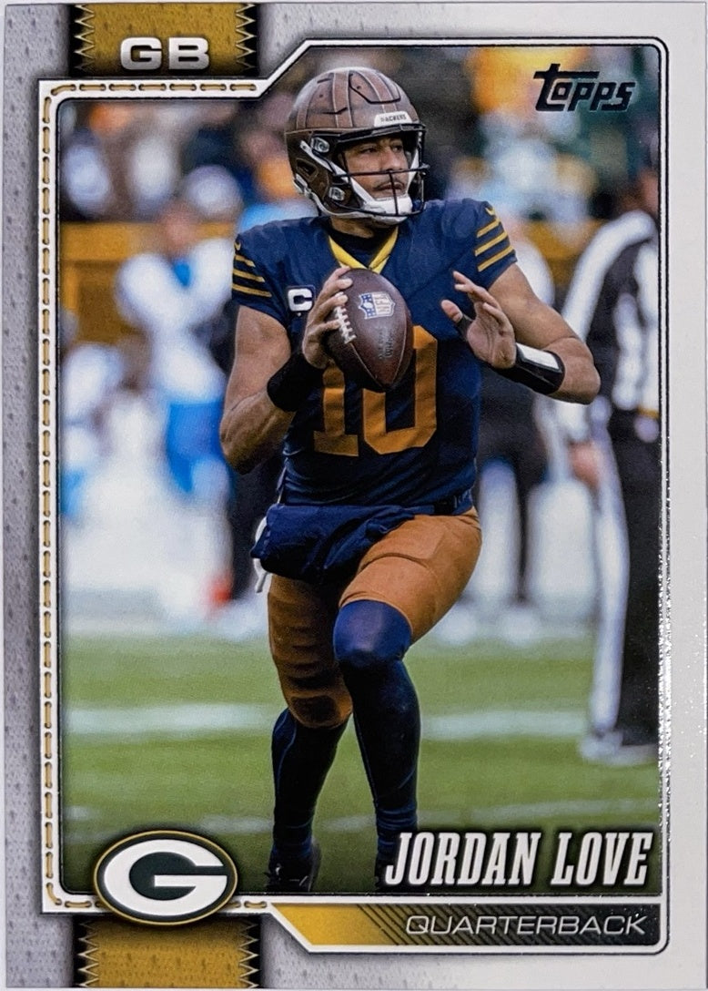 2026 Topps Football #76 Jordan Love – Near Mint – voorkant