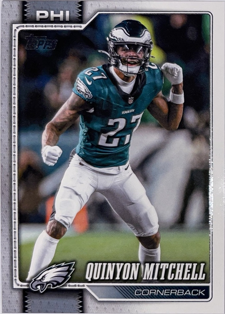 2026 Topps Football #249 Quinyon Mitchell – Near Mint – voorkant