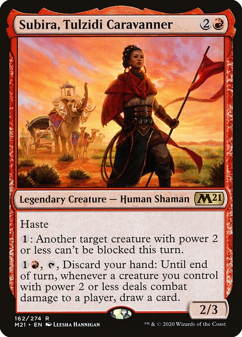 Subira, Tulzidi Caravanner – Core 2021 (M21-162) Magic: The Gathering card