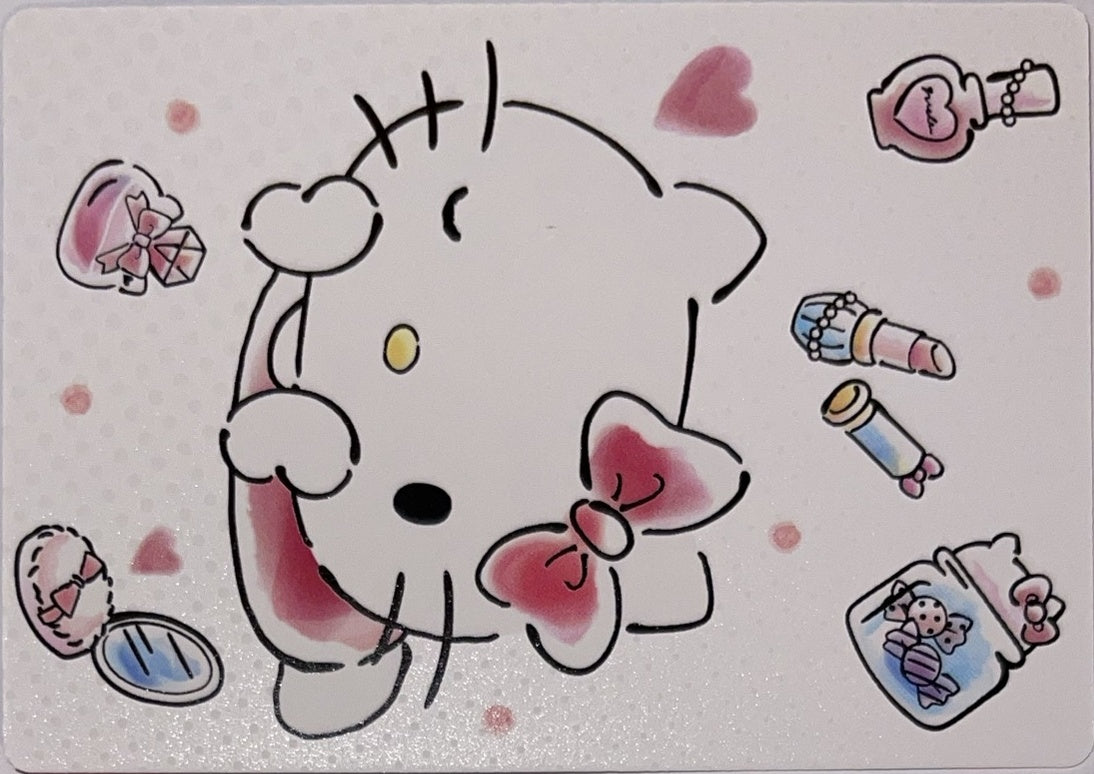 2026 Panini Hello Kitty & Friends: Fun Together! #169 Hello Kitty – Make-Up – Near Mint – voorkant
