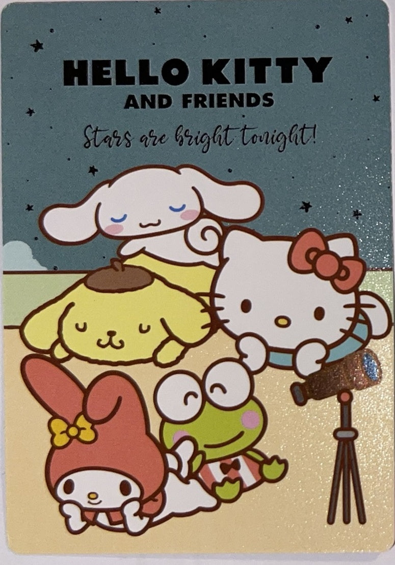 2026 Panini Hello Kitty & Friends: Fun Together! #65 Hello Kitty & Friends – Road Trip – Near Mint – voorkant
