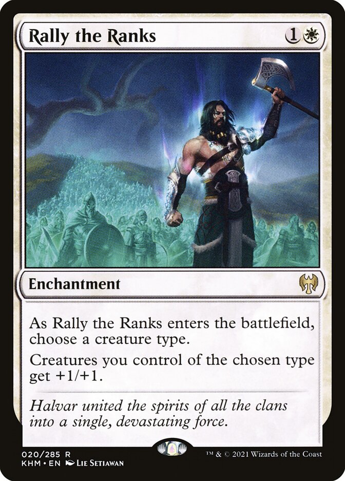 Rally the Ranks - Kaldheim (Rare) [KHM-20]