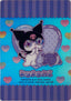 2026 Panini Hello Kitty & Friends: Fun Together! #189 Kuromi – Cotton Candy Crew Crystal Shine – Near Mint – voorkant