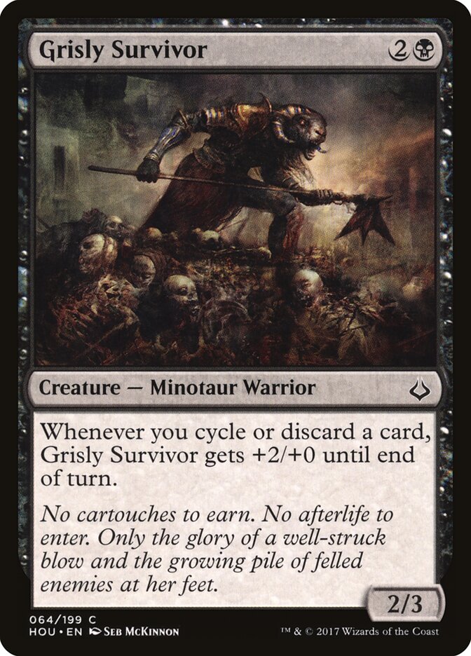 Grisly Survivor - Hour of Devastation (Common) [HOU-64]