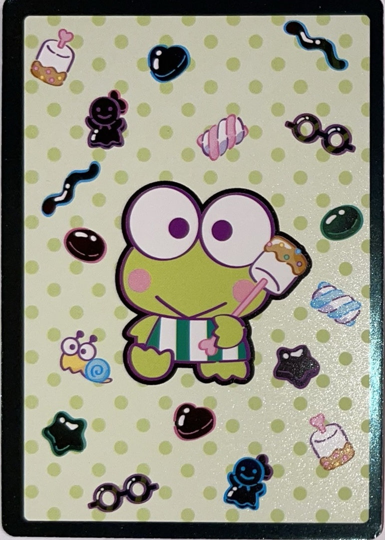 2026 Panini Hello Kitty & Friends: Fun Together! #185 Kerokerokeroppi – Cotton Candy Crew – Near Mint – voorkant