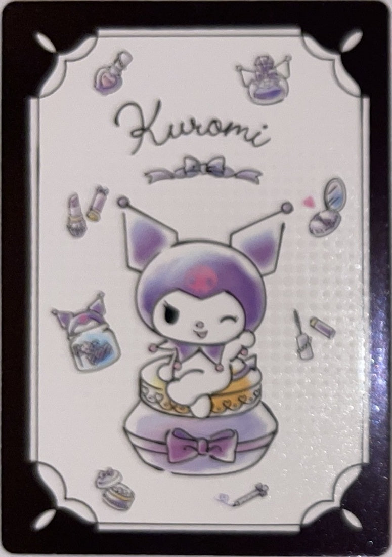 2026 Panini Hello Kitty & Friends: Fun Together! #167 Kuromi – Make-Up – Near Mint – voorkant