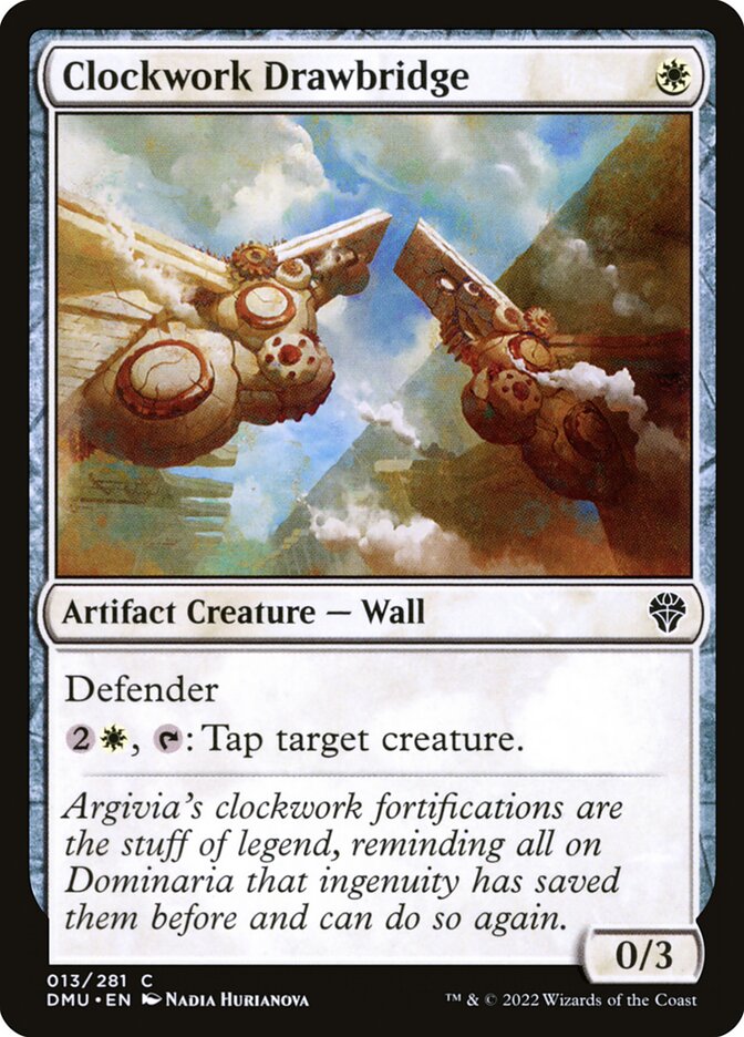 Clockwork Drawbridge - Dominaria United (Common) [DMU-13]