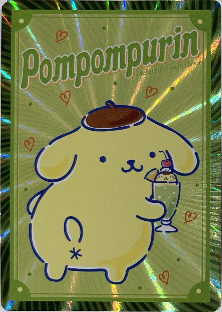 2026 Panini Hello Kitty & Friends: Fun Together! #LE4 Pompompurin – Limited Edition – Near Mint – voorkant