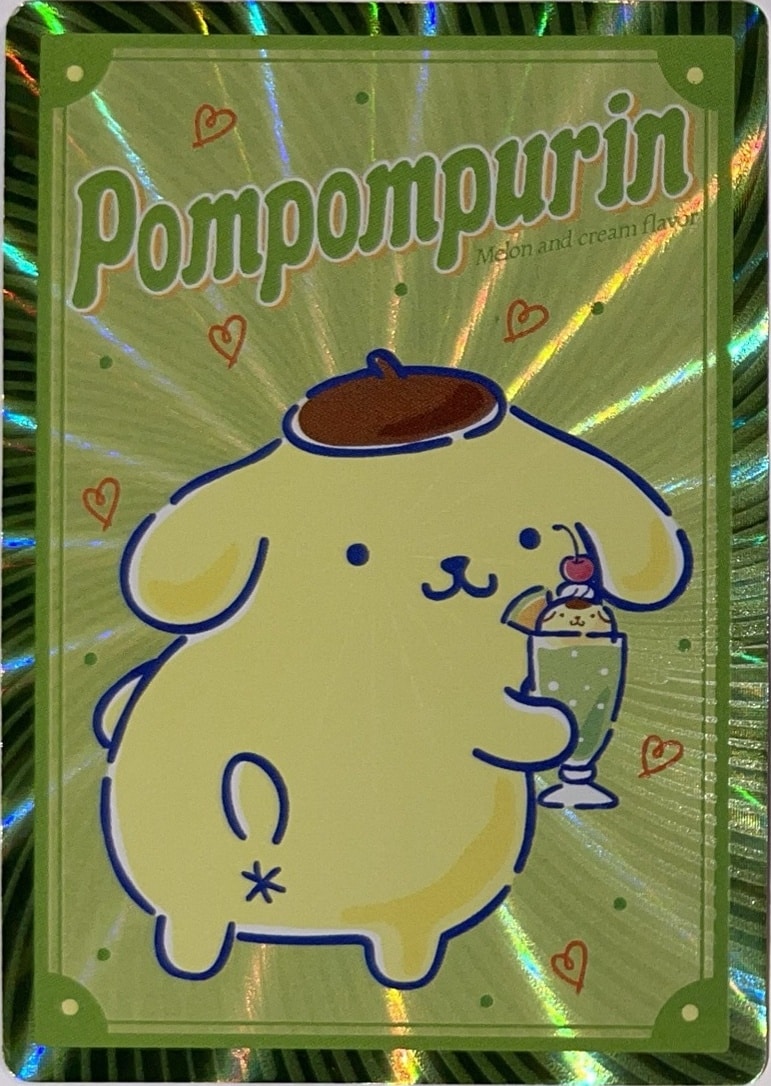 2026 Panini Hello Kitty & Friends: Fun Together! #LE4 Pompompurin – Limited Edition – voorkant | Lichcards Imagen principal del producto