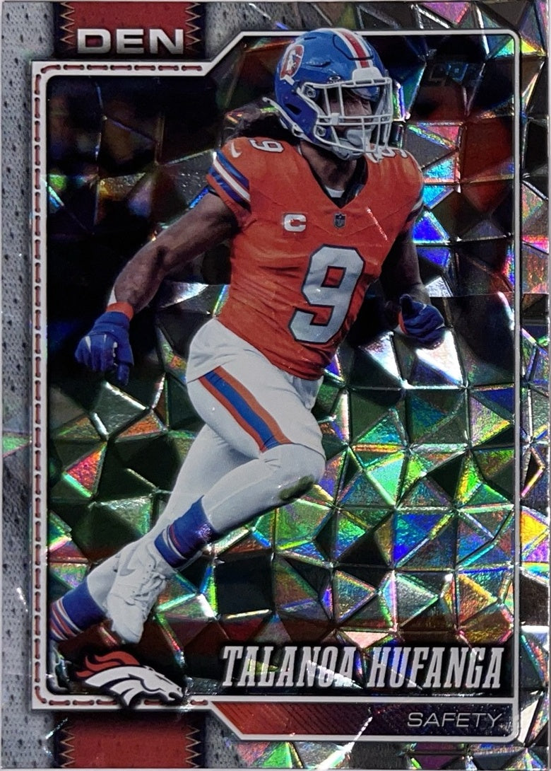 2026 Topps Football #220 Talanoa Hufanga Diamante Foil – Near Mint – voorkant