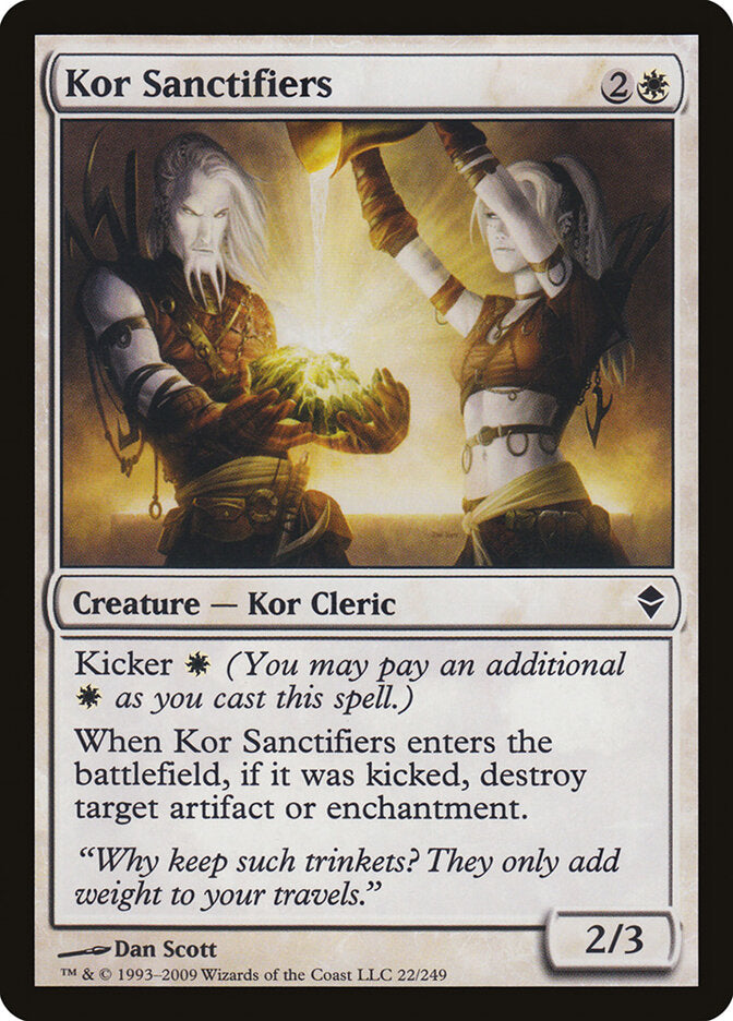 Kor Sanctifiers - Zendikar (Common) [ZEN-22]