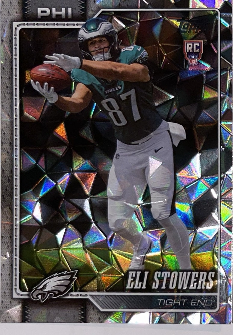 2026 Topps Football #339 Eli Stowers RC Diamante Foil – Near Mint – voorkant
