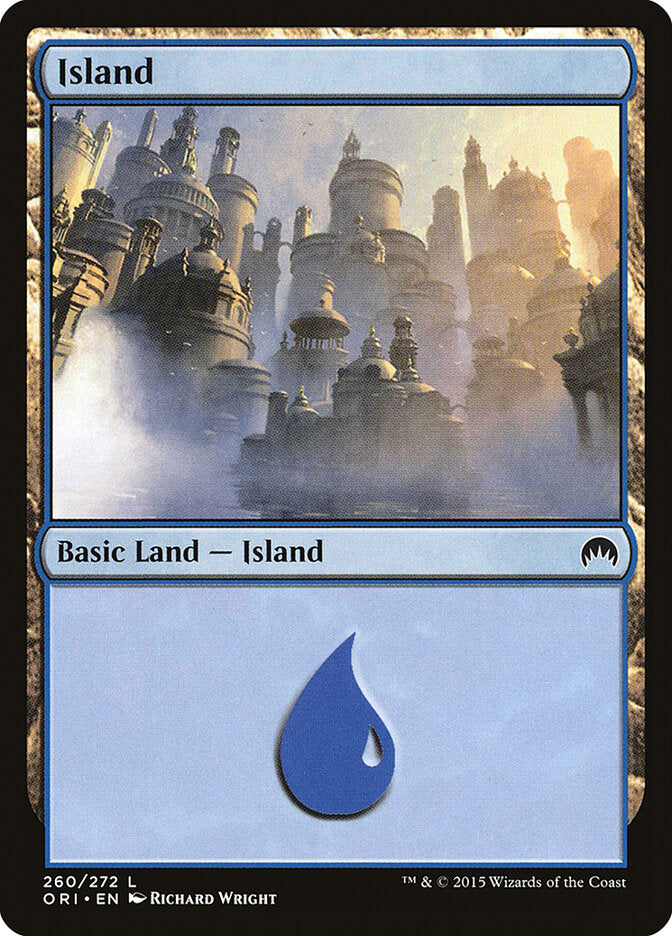 Island (V.4) - Magic Origins (Land) [ORI-260]