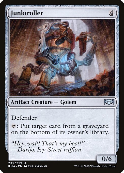 Junktroller – Ravnica Allegiance (RNA-235) Magic: The Gathering card
