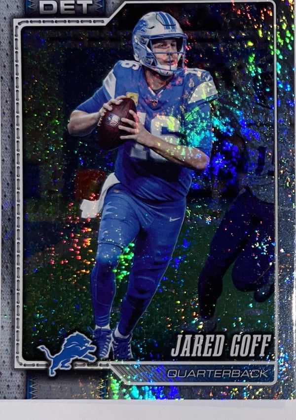 2026 Topps Football #68 Jared Goff Diamante Foil – Near Mint – voorkant