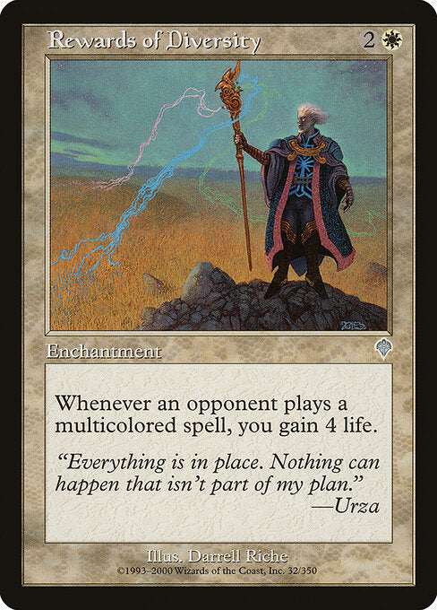 Rewards of Diversity – Invasion (INV-32) Magic: The Gathering card